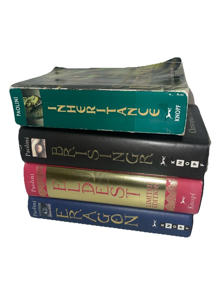 INHERITANCE CYCLE Complete Set Books 🍀Christopher Paolini Hardcover/paperback