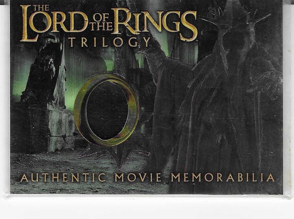 2004 topps chrome lord of the rings witch-king's robe