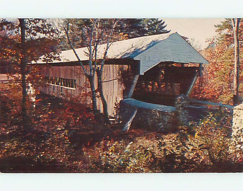 Unused Pre-1980 COVERED BRIDGE Conway New Hampshire NH t7500