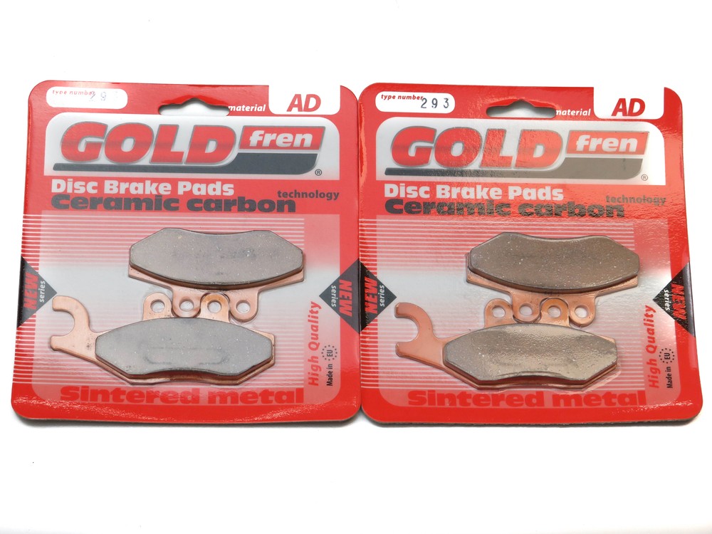 Brake Pads Front & Rear For Piaggio Carnaby Cruiser 300 2008-2011