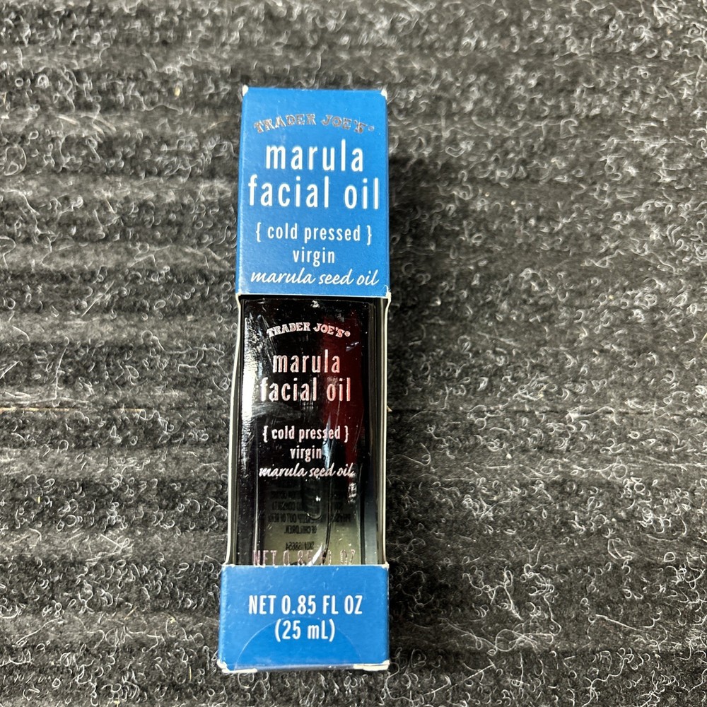 Trader Joes Cold Pressed Marula Facial Oil 0.85 fl oz 25ml New