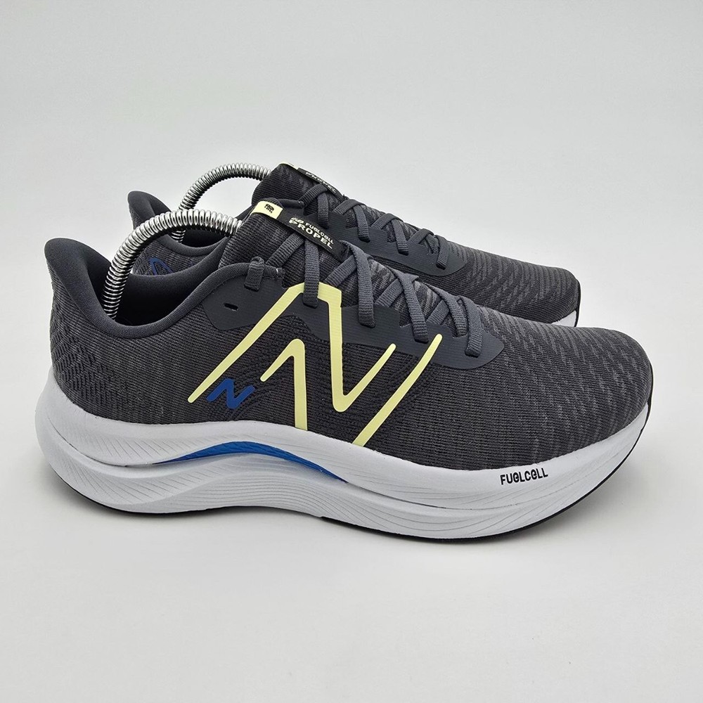 New Balance FuelCell Propel V4 Running Shoes Men's Size 8.5 Grey/Blue Low Top