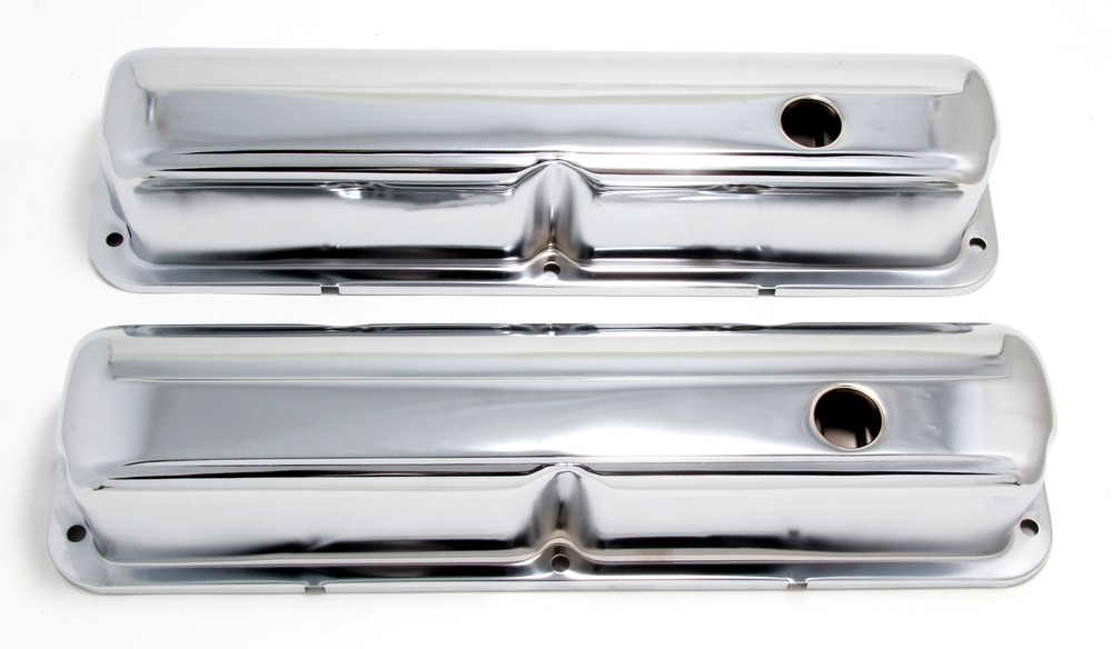 Trans-Dapt Performance Products 9296 Chrome Plated Steel Valve Cover