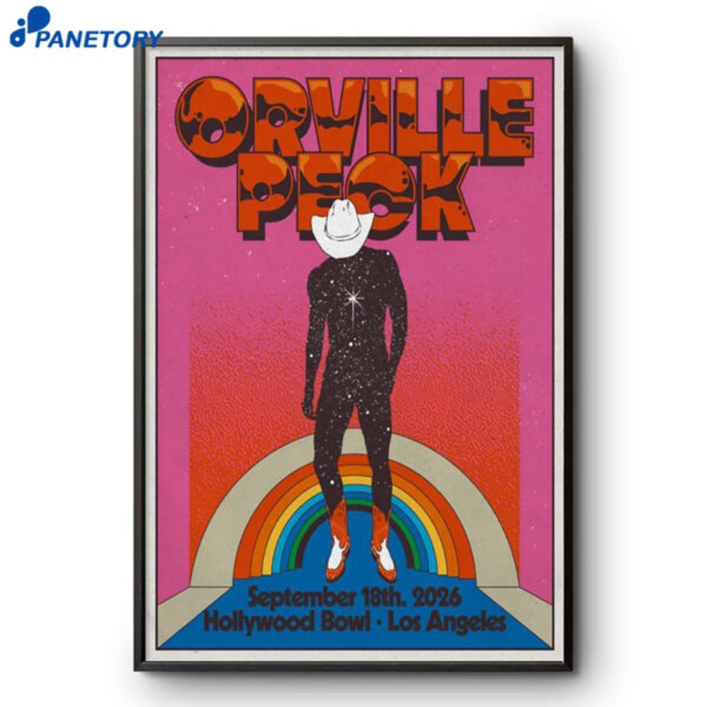 Orville Tour Los Angeles CA Sept 18 2026 Poster