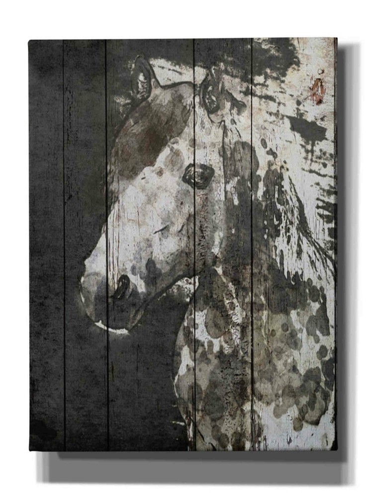 Epic Graffiti 'SPIRIT EYE Horse' by Irena Orlov, Giclee Canvas Wall Art