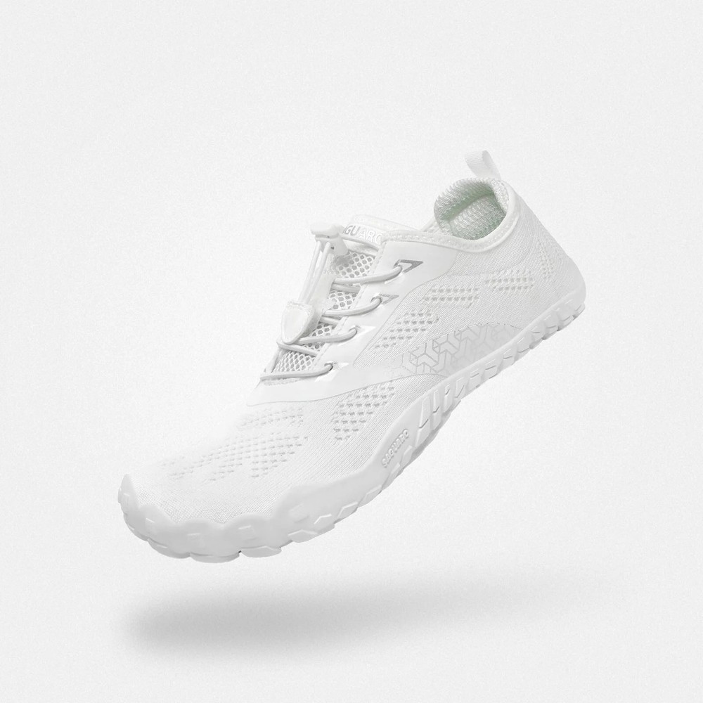 Saguaro White Hiking Barefoot Shoes Smart I US Women's 12.5 / Men's 10.5 Walking