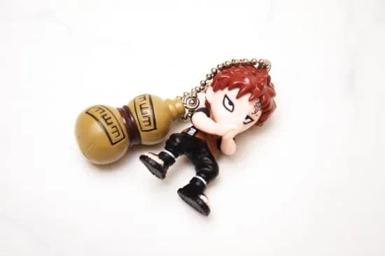 NARUTO Gaara Figure Keychain Vintage  Anime Japan