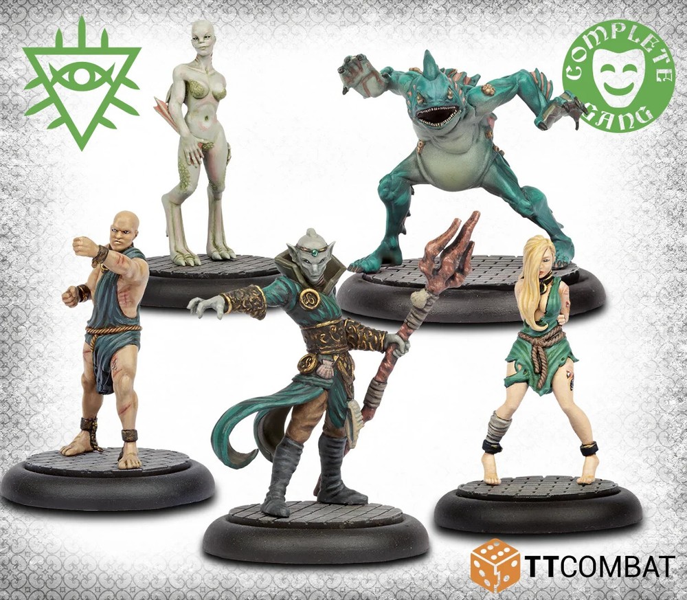 Carnevale: Rashaar Starter Gang - 5 Resin Miniatures - SHIPS FROM FLORIDA