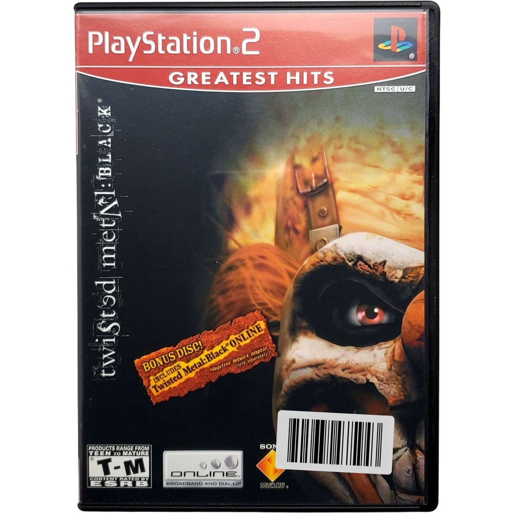 Twisted Metal Black & Twisted Metal Black Online - Sony Playstation 2 PS2