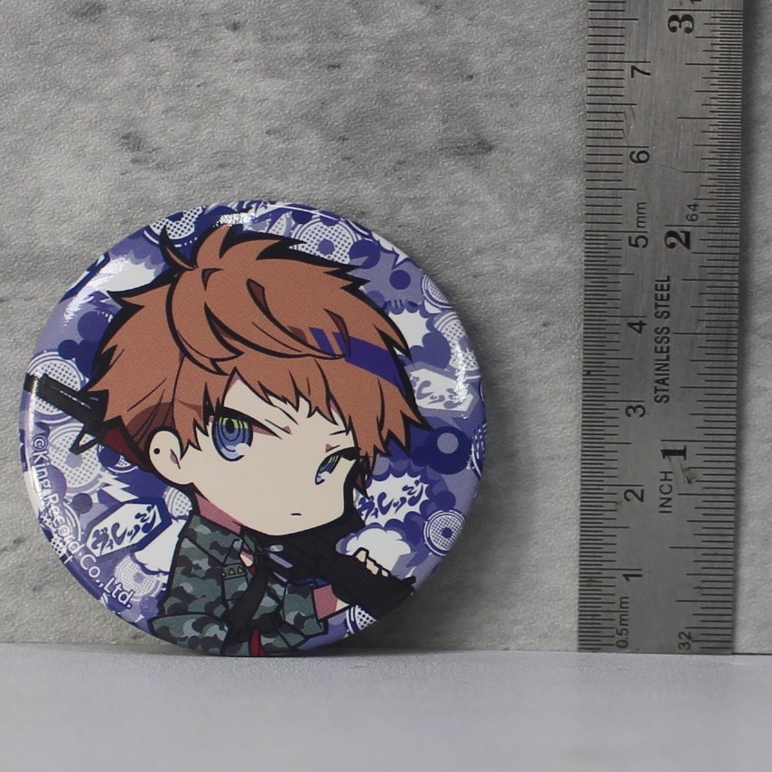 Hypnosis Mic -Division Rap Battle Rio Mason Busujima Can Badge