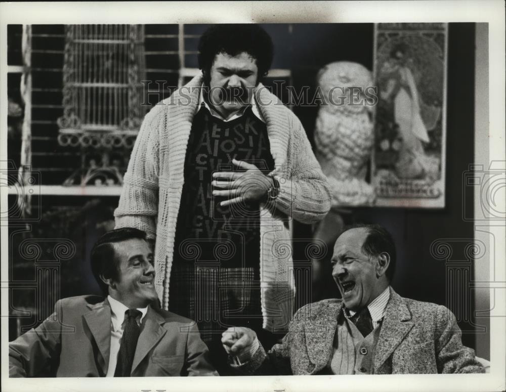 1973 Press Photo Jack Burns & others in The Burns and Schreiber Comedy Hour