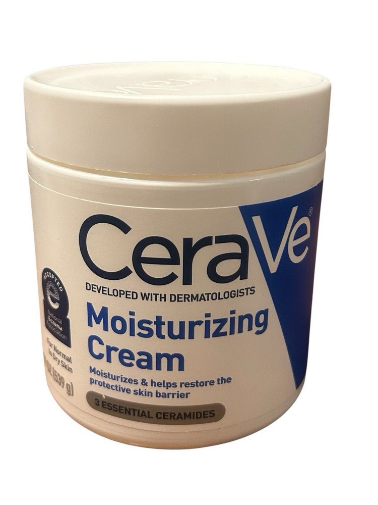 CeraVe Moisturizing Cream for Dry Skin – Face & Body Hydration 16 Oz