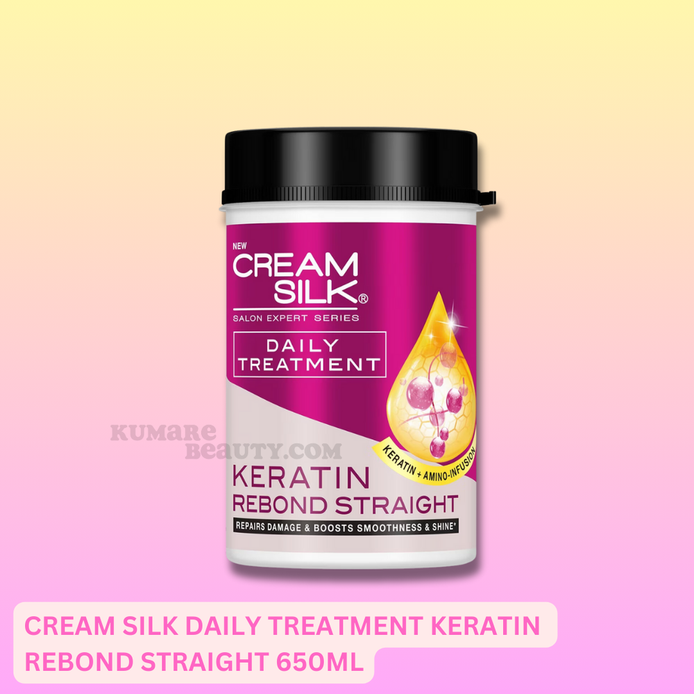 Cream Silk Keratin Rebond Straight Daily Treatment 650mL