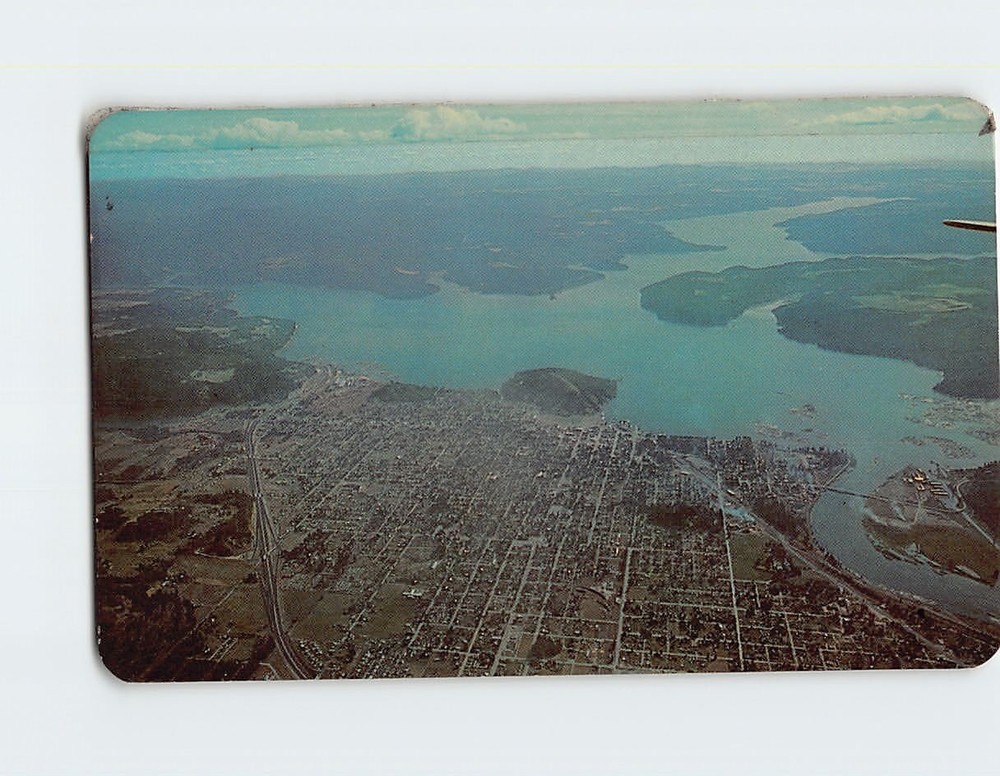 Postcard Coeur D'Alene on Lake Coeur D'Alene North Idaho USA