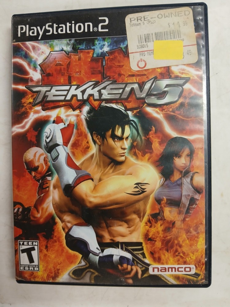 Tekken 5 (Sony PlayStation 2 PS2, 2005) CIB