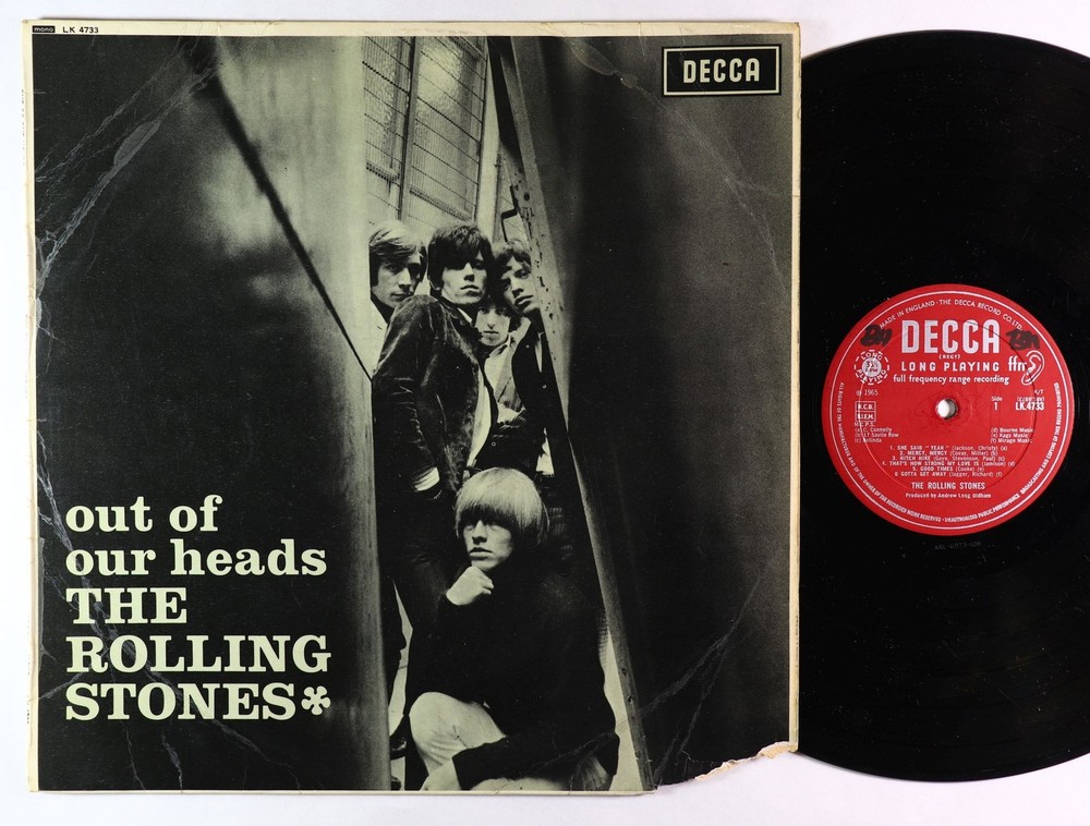 Rolling Stones - Out Of Our Heads LP - Decca UK OG Press Mono DG