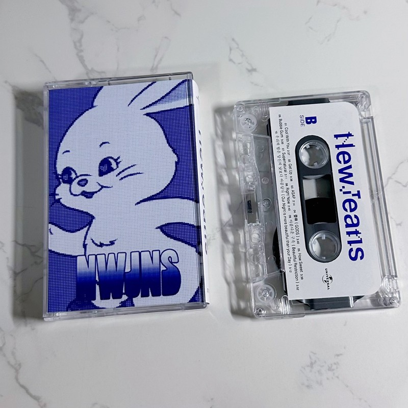 NewJeans Whale Collaboration Korean Song Cassette - Brand New, Unopened