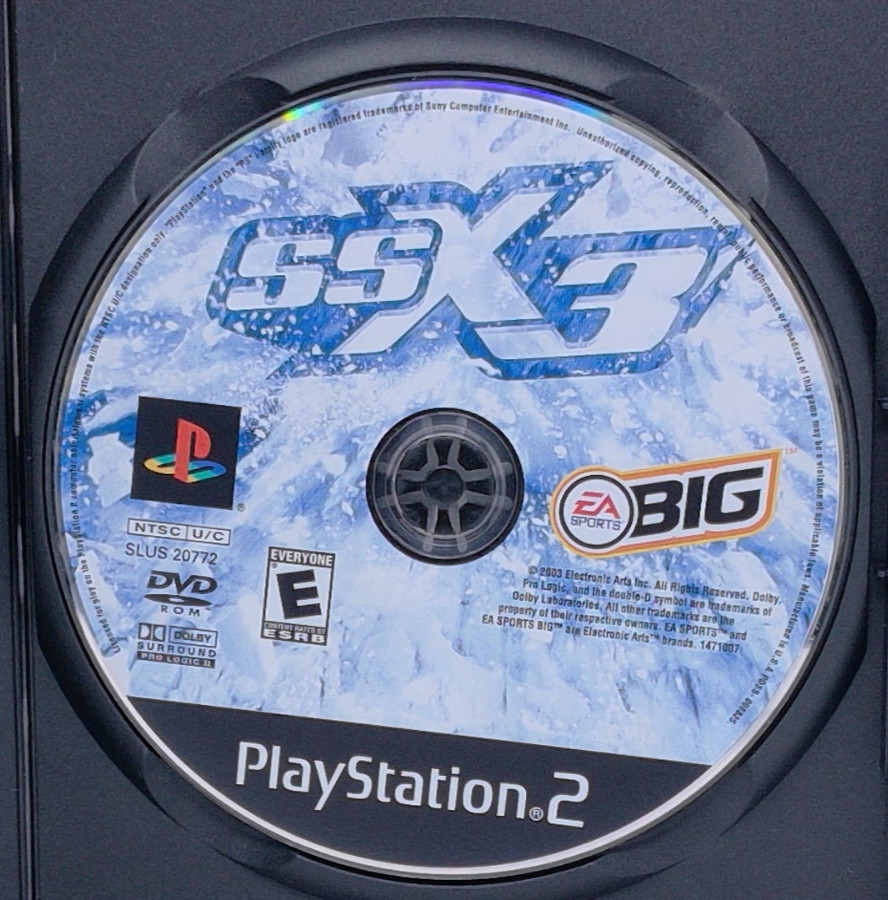 SSX 3 (Sony PlayStation 2, 2003) - Disc Only & Tested