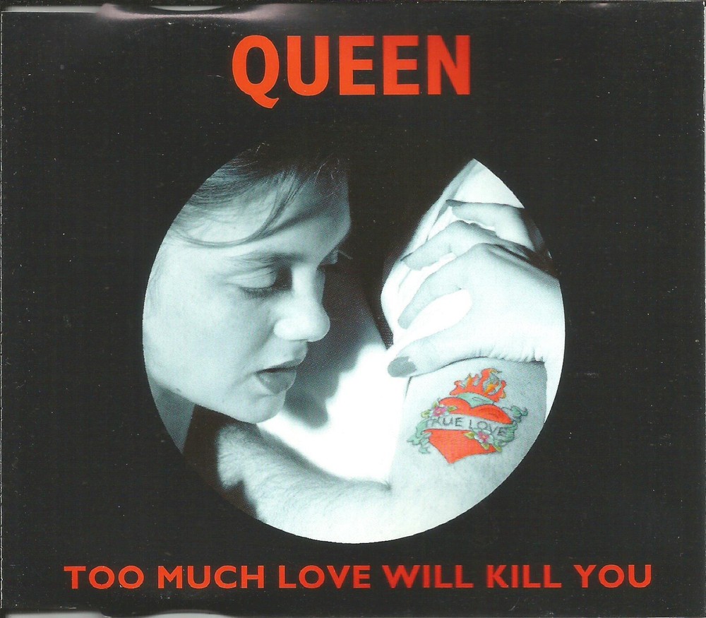 Freddie Mercury QUEEN too Much Love 4TRX w/ 3 DIGITAL REMASTER CD Single SEALED