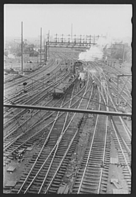 Baltimore & Ohio Railroad Freight Station,Farm Security Administration,FSA,1