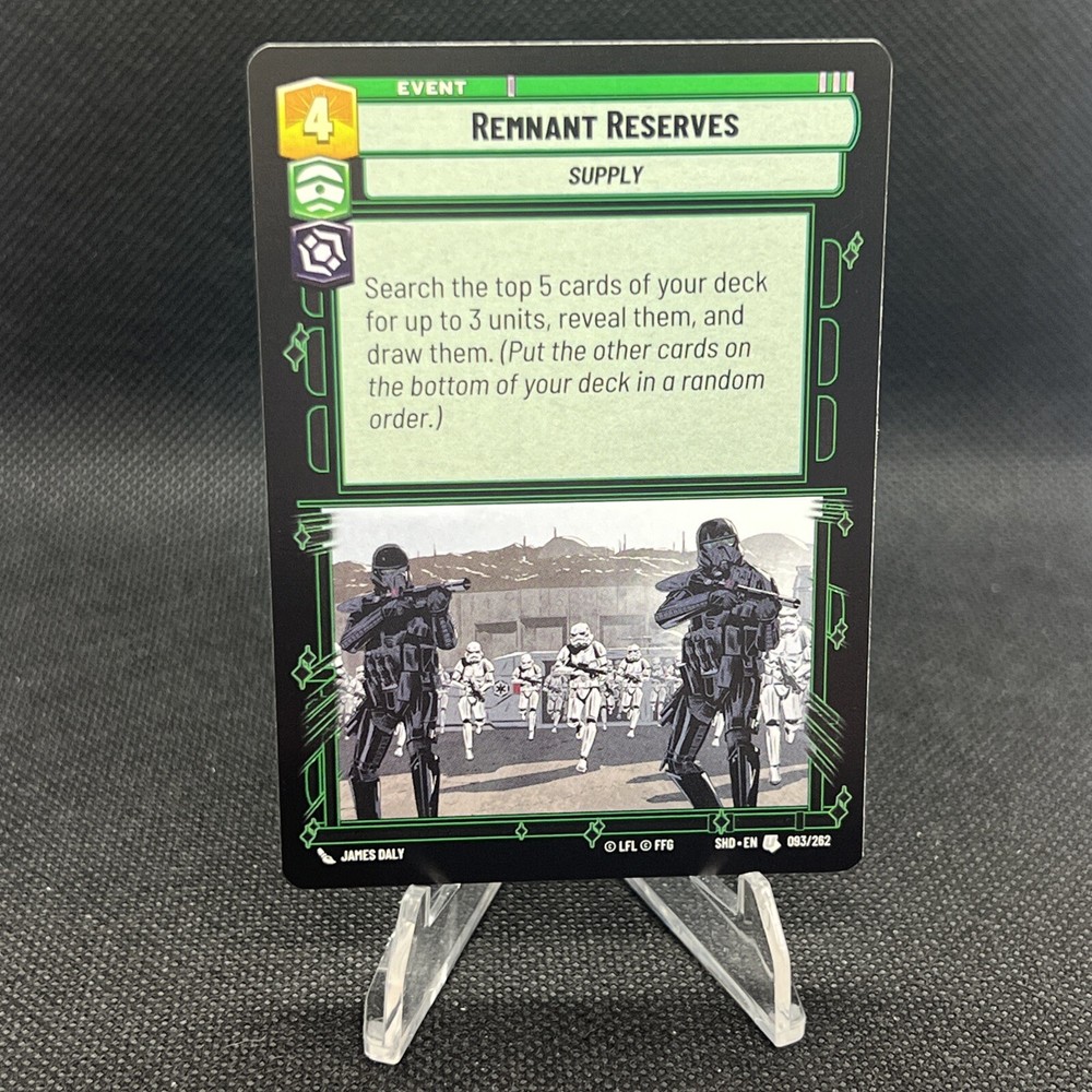Star Wars Unlimited TCG (SOTG) Remnant Reserves #093 Uncommon NON-FOIL