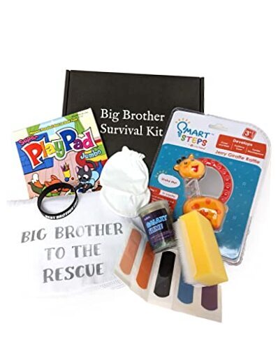 Big Brother Survival Kit. Gift for a New Big Brother, New Baby Gift, Little