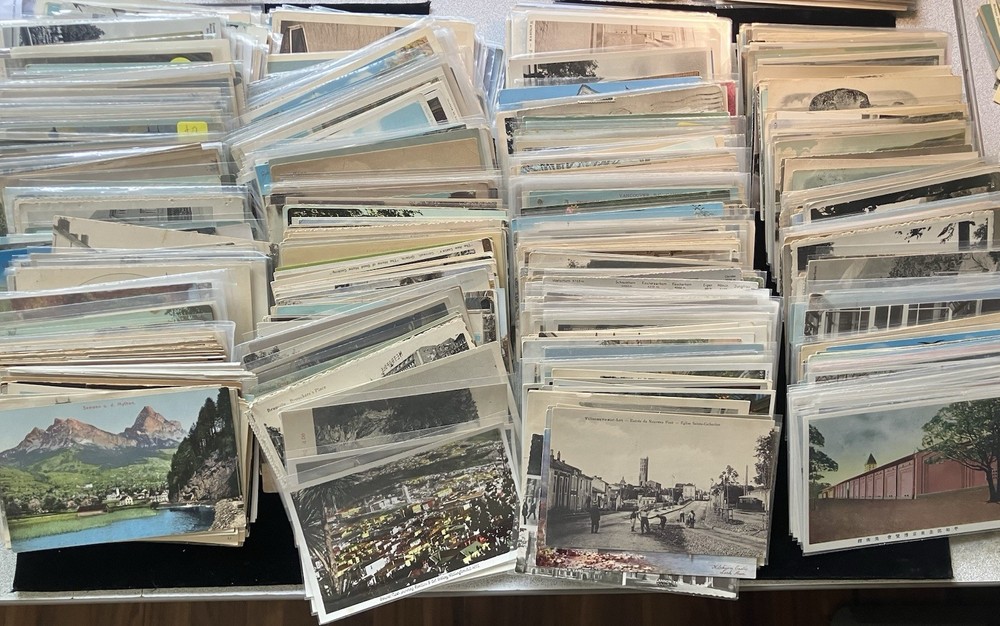 Approx 800 FOREIGN Vintage Postcards Large BULK Lot Views Germany UK Japan RPPC