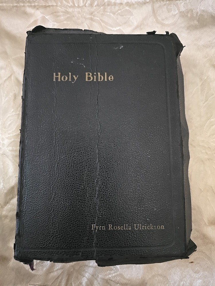 Vtg Holy Bible ASV American Standard Version Pronouncing Nelson 1901 1929