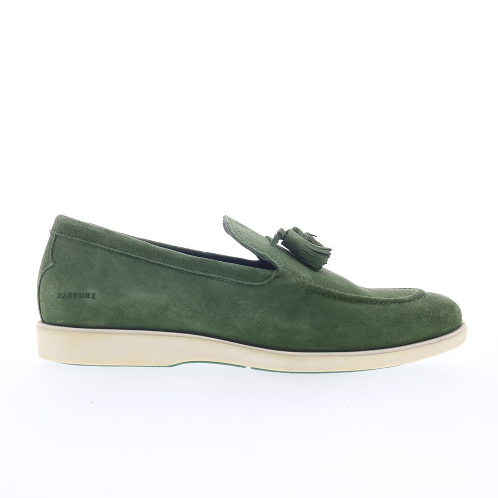 Pastori by Di Bianco Quintillius Mens Green Loafers & Slip Ons Casual Shoes 9