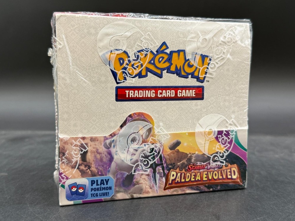 Pokemon TCG Scarlet & Violet Paldea Evolved Booster Box SEALEDPROBSTEIN is actively accepting consignments !!