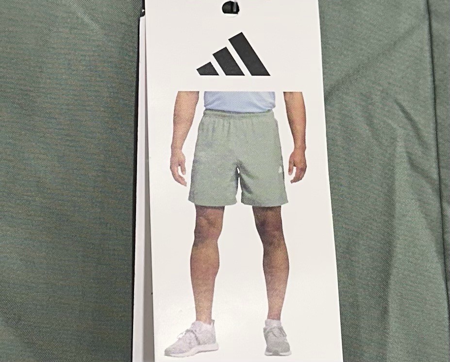 Adidas Men's Active Shorts, Green, Size L
