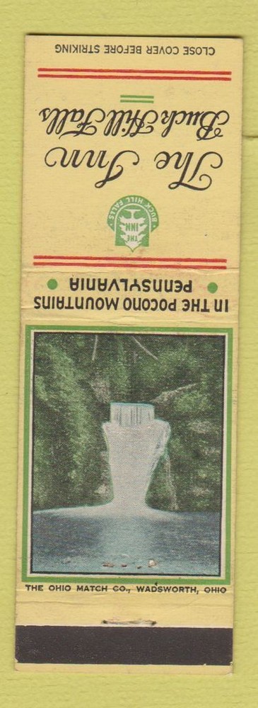 Matchbook Cover - The Inn Buck Hill Falls PA