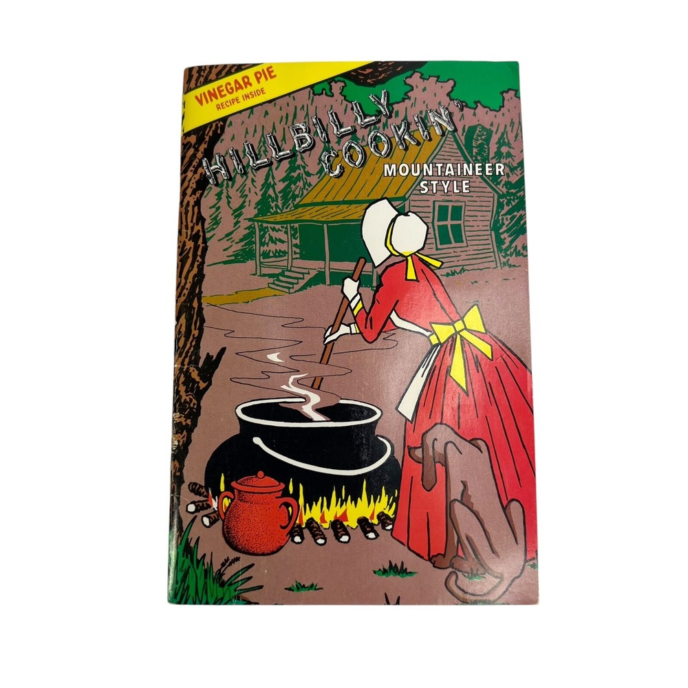 Hillbilly Cookin Mountaineer Style Paperback Cookbook 1968 Tennessee The Tates