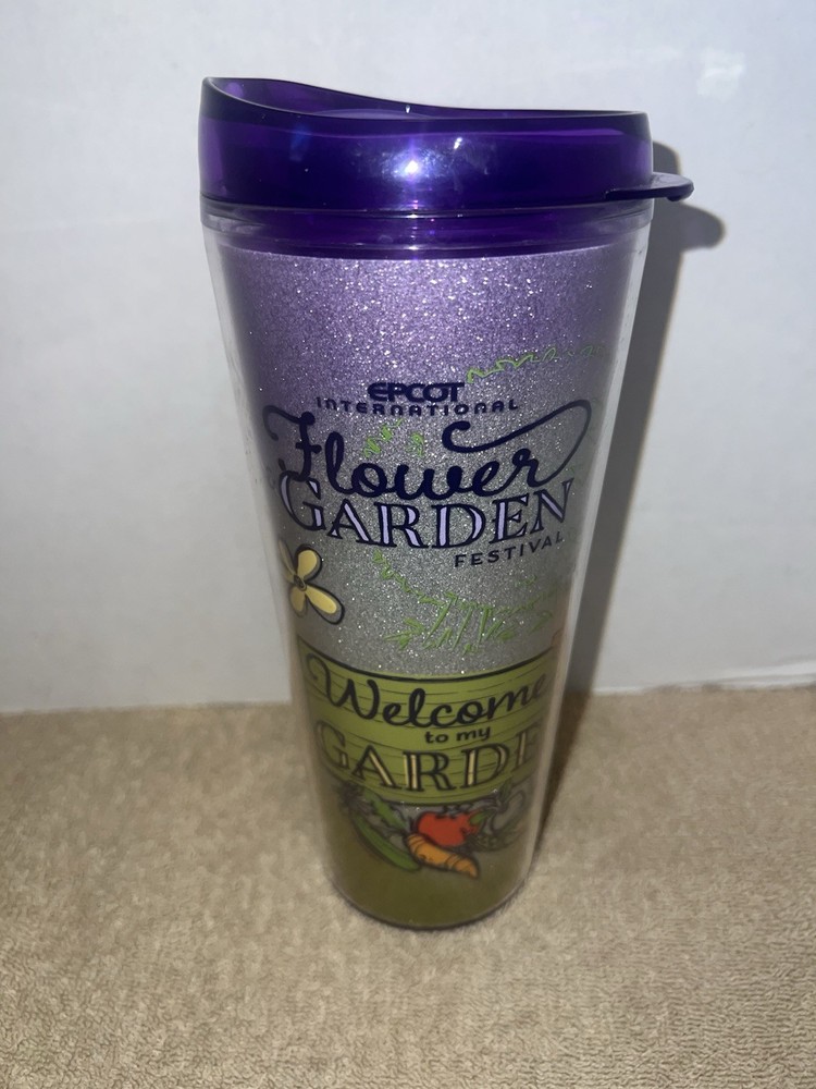 2022 Disney Parks Epcot Flower & Garden Festival Figment Tumbler Cup 22 oz