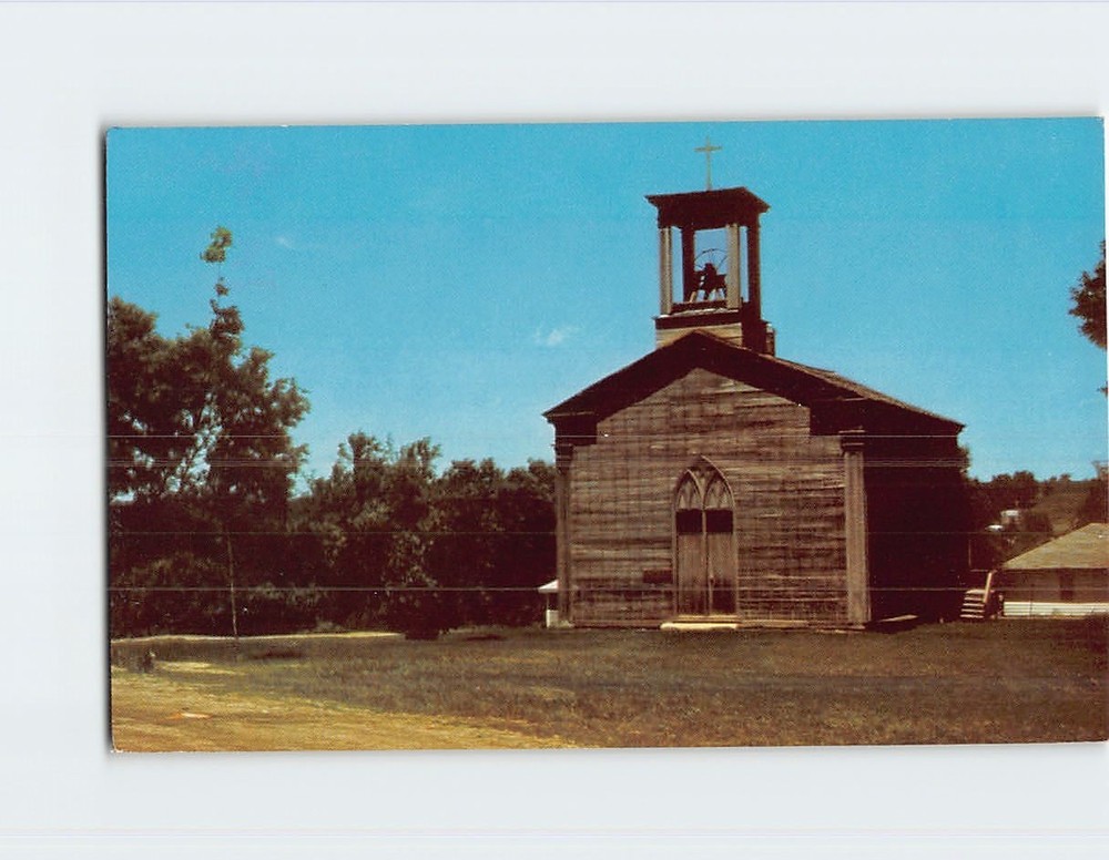 Postcard St. Augustine Catholic Church Wisconsin USA