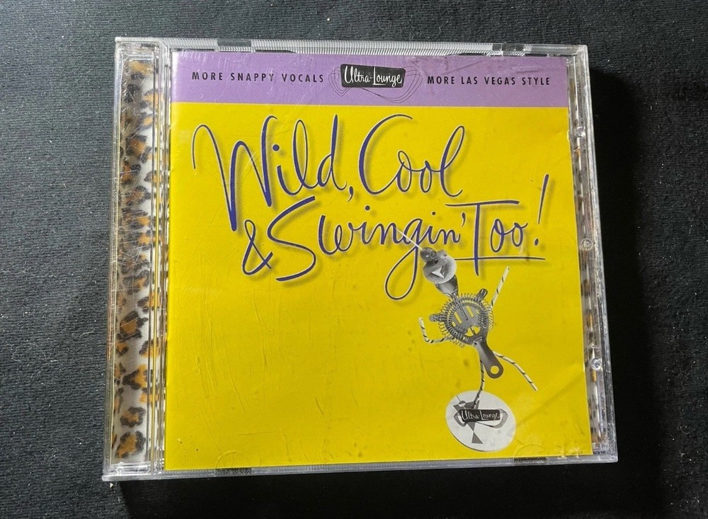Cd Ultra Lounge Wild Cool & Swinging Too!  Cocktail Music Compilation