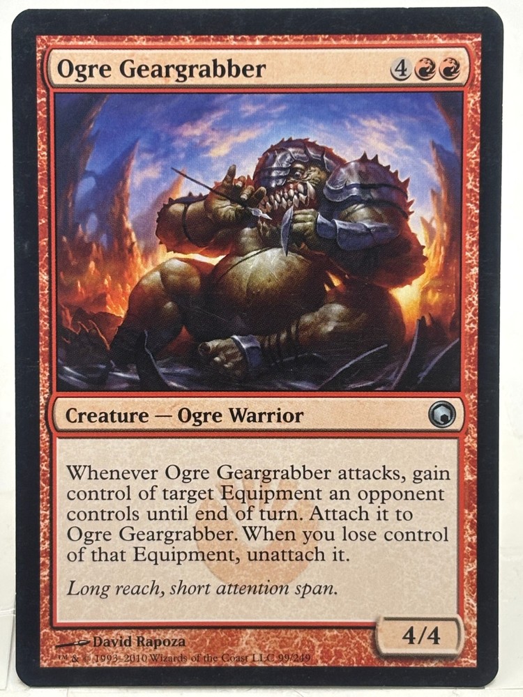 Ogre Geargrabber LP* Scars Of Mirrodin ENGLISH 99/249 mtg -UnltdCards