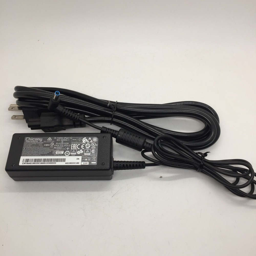 Chicony 45W 19V 2.37A Laptop AC Adapter A18-045N2A with Blue Tip