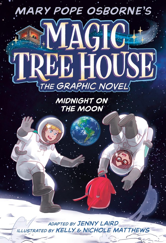 Midnight on the Moon Graphic Novel (Magic Tree House Multicolor