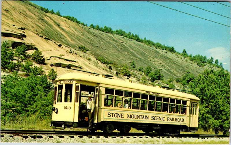 Postcard HISTORICAL SCENE Atlanta Georgia GA m/09 AO8703