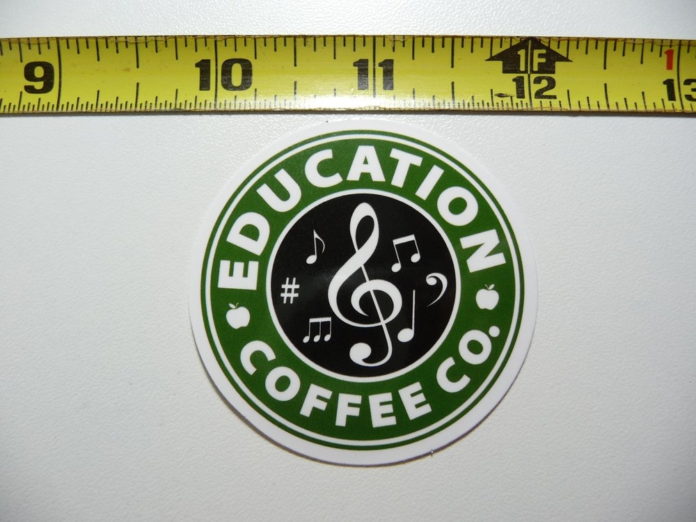 Music Notes Decal Sticker for Band Fans and Music Lovers