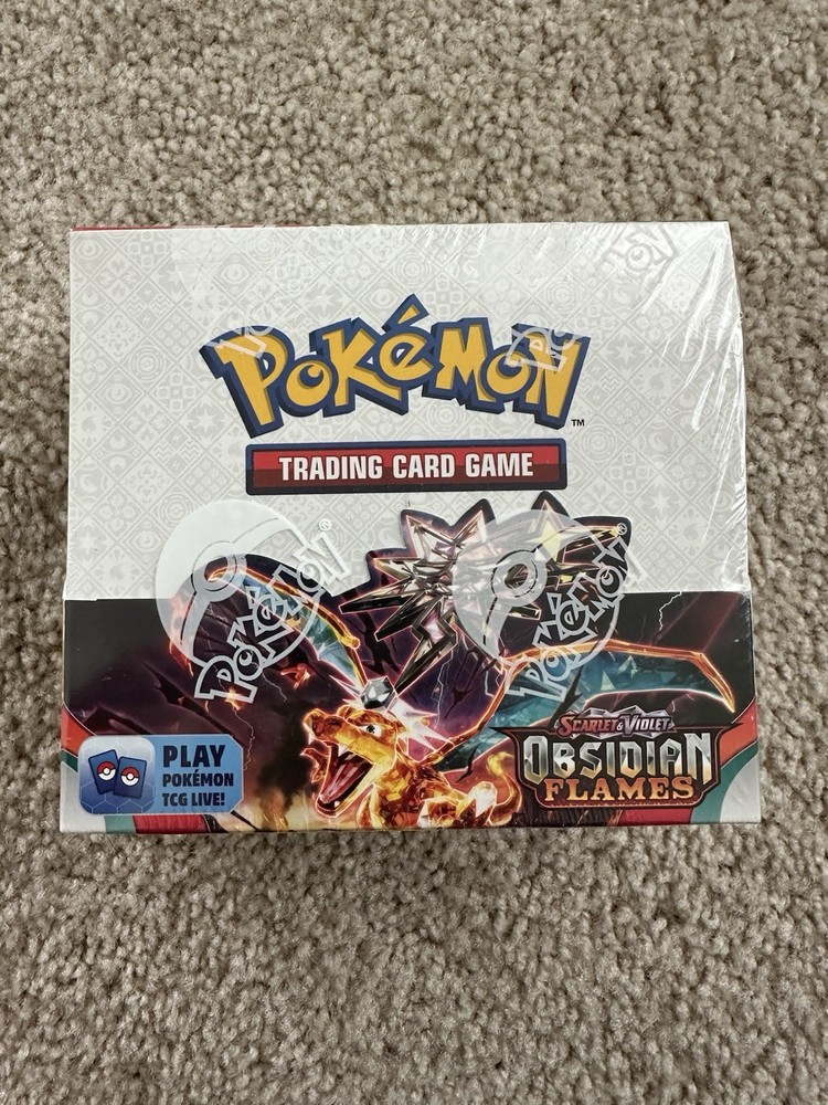 Pokemon TCG Obsidian Flames Booster Box Factory Sealed