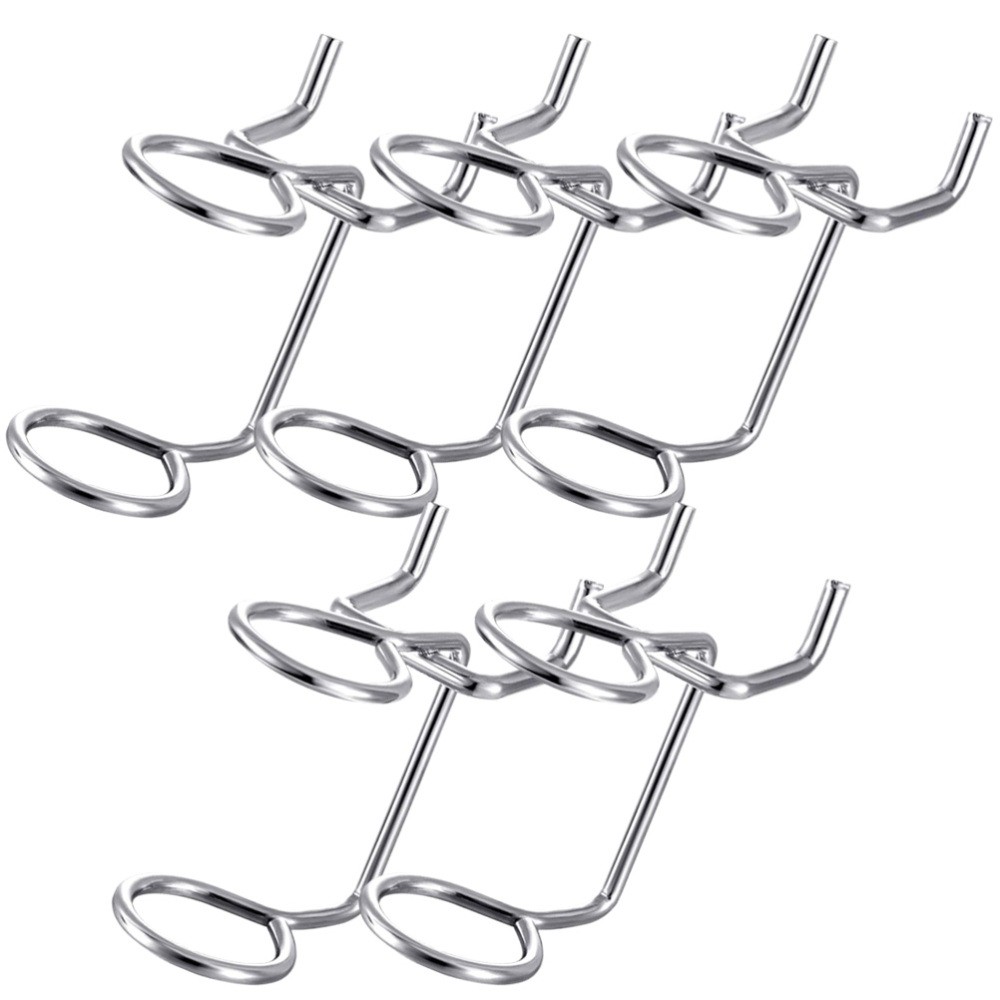 5-Piece Pegboard Hook Set for Tool Organization and Office Shelving