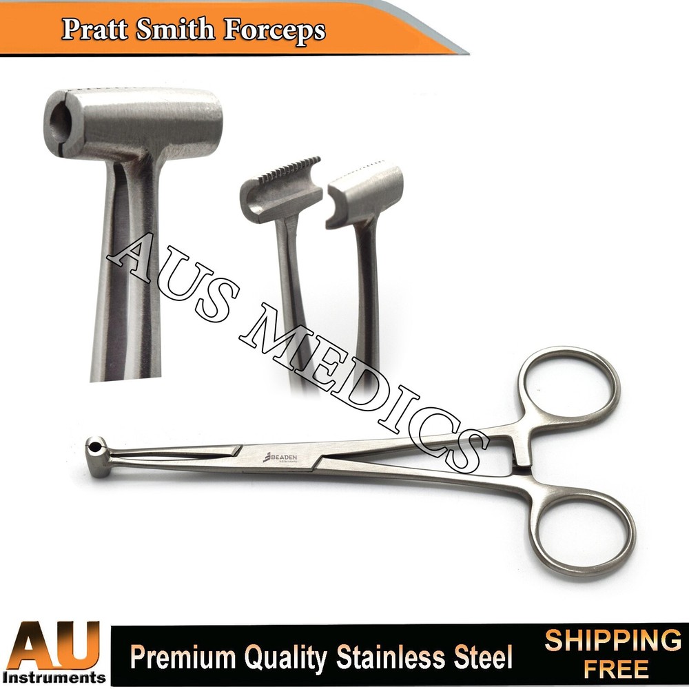 Pratt Smith Hemostatic Forceps Serrated Tip Locking Pliers Dental Instruments