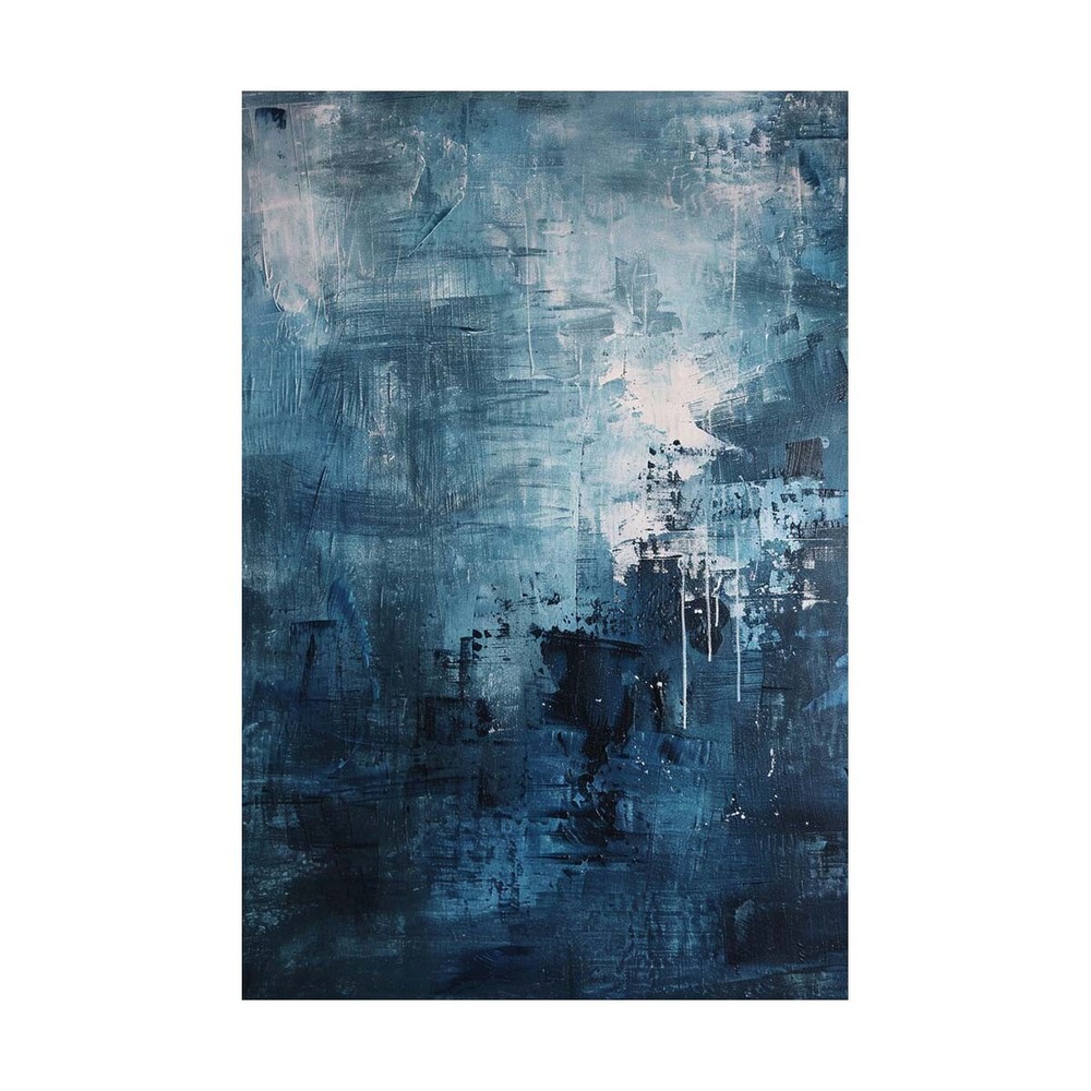 Hand Painted Texture Abstract Oil Painting On Canvas Wall Art Home Decor #005