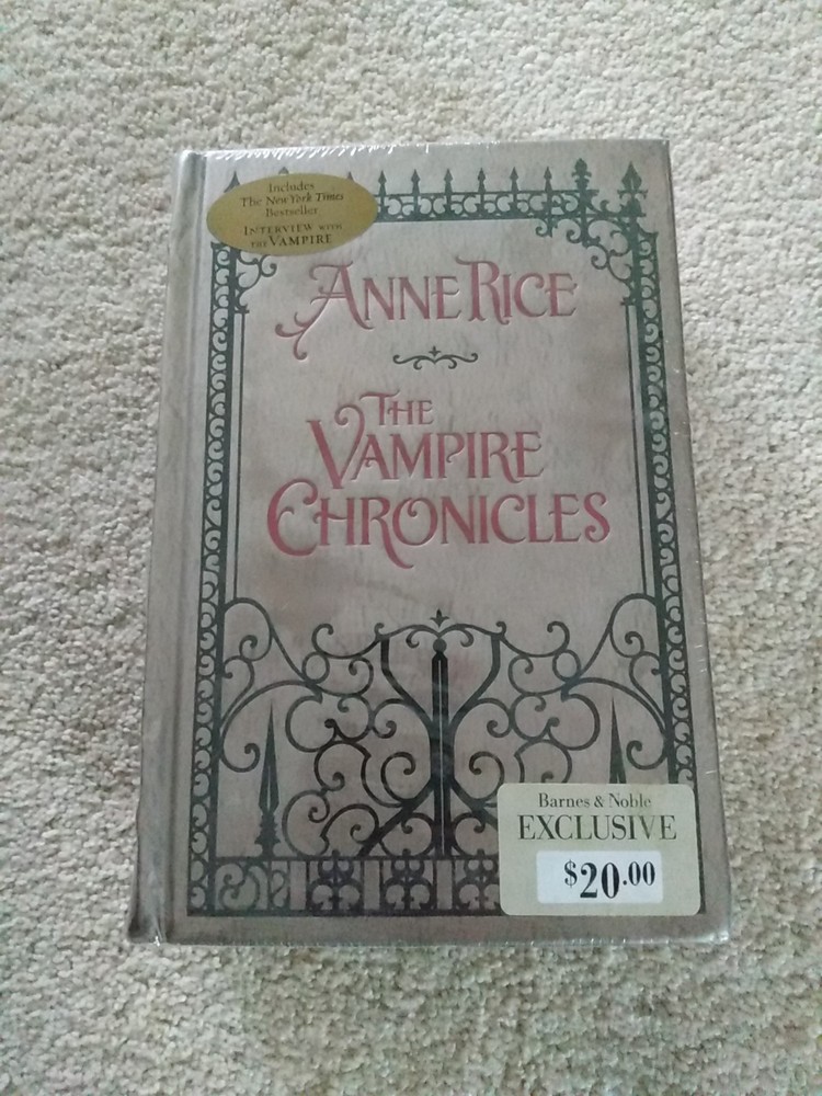 The Vampire Chronicles by Anne Rice (Leather Bound, Collectible Edition) Silver