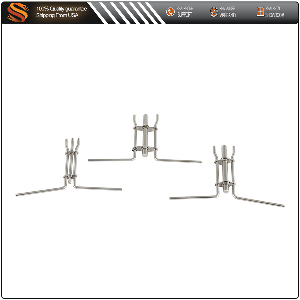 3-Piece Hydraulic Cylinder Piston Rod Seal U-Cup Installation Tool Kit Universal Set