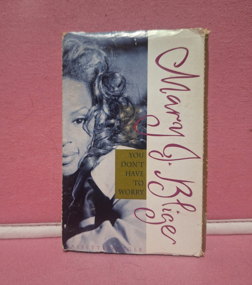 Mary J. Blige You Don't Have to Worry Cassette Single MCA R&B 1993