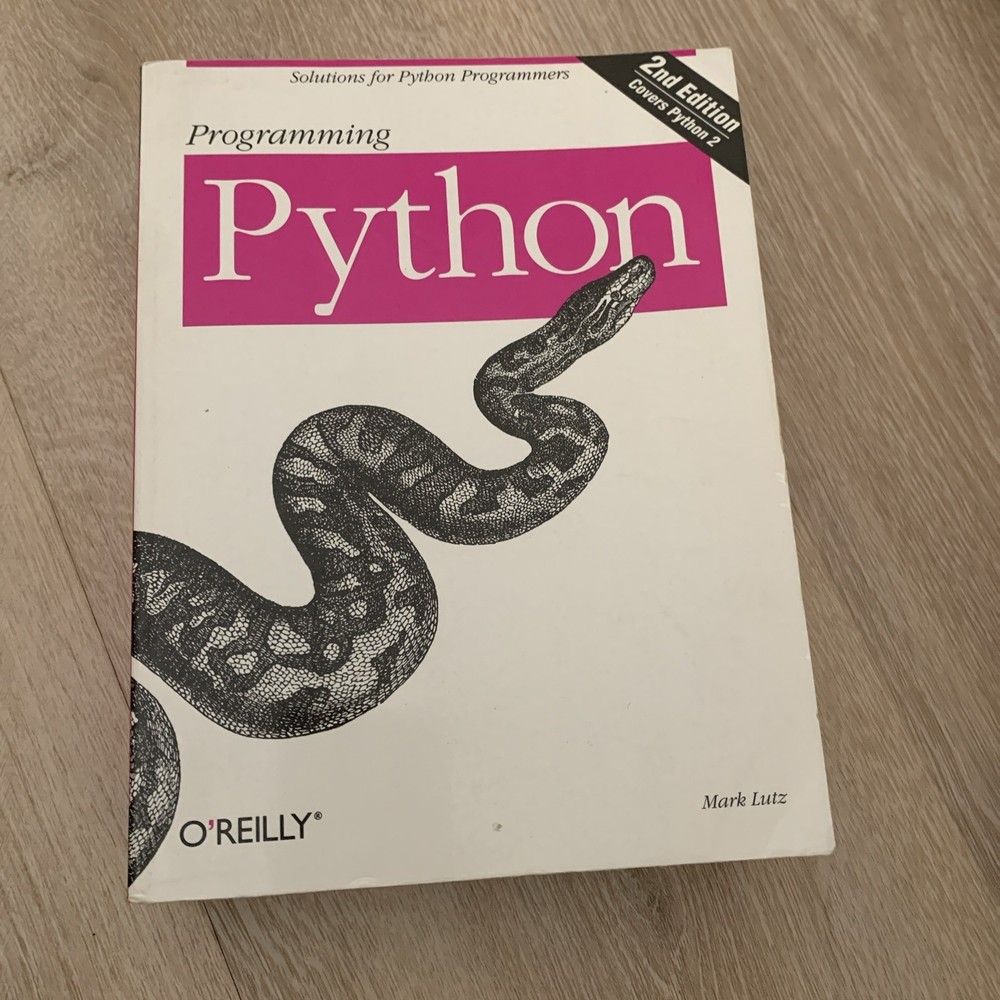 Programming Python: 2nd edition covers Python 2