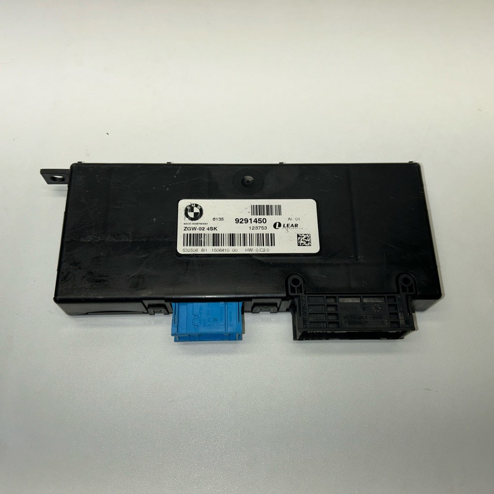11-16 Bmw 5 Series F10 Central Gateway Theft Locking Control Module 9291450